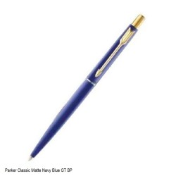 Parker Classic Matte Navy Blue GT Ballpoint Pen