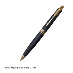 Parker Aster Matte Black Rings GT Ballpoint Pen