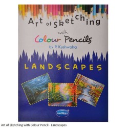Navneet Art of Sketching with Colour Pencils - Landscapes