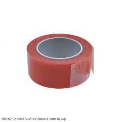 2 Sided Tape Red 24mm x...