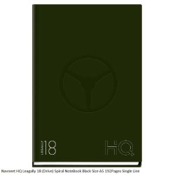 Navneet HQ Leagally 18 Spiral NoteBook Size A5 (14.8x21cm) 192Pages Single Line
