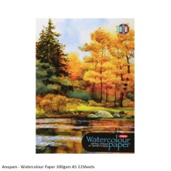 Watercolour Paper Pad 300gsm 12Sheets A5 by Anupam
