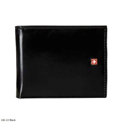 Swiss Military LW-22 Leather and Black Wallet
