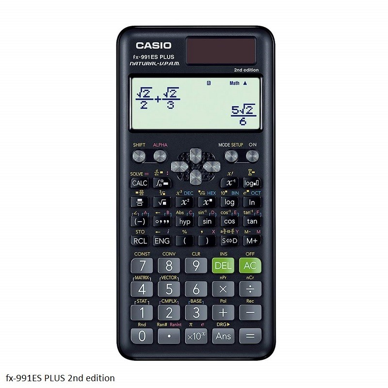 Casio fx-991ES PLUS 2nd edition Non-Programmable Scientific Calculator 417 Functions