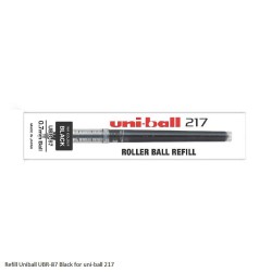 Refill Uniball UBR-87 for uni-ball 217 Ink colors Black and Blue