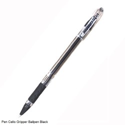 Pen Cello Gripper Ball Pen Black