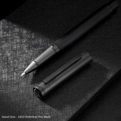 Hongdian - 1850 Rollerball Pen Black 0.5mm Point