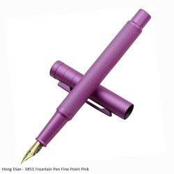 Hongdian - 1851 Fountain Pen Fine Point Pink
